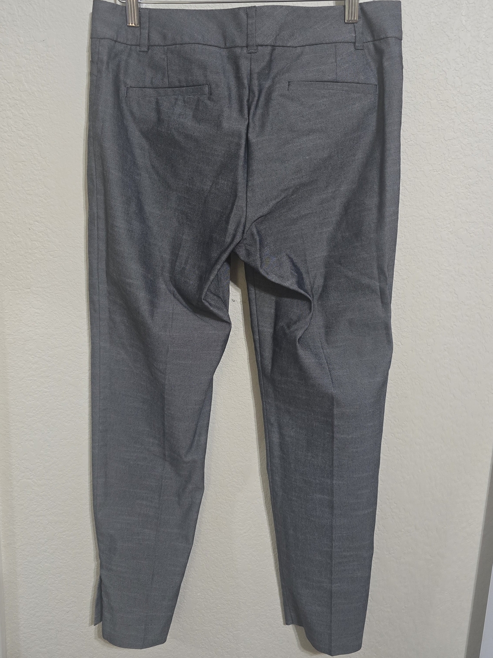 Van Heusen Gray Slim Dress Trousers - Picture 8 of 8